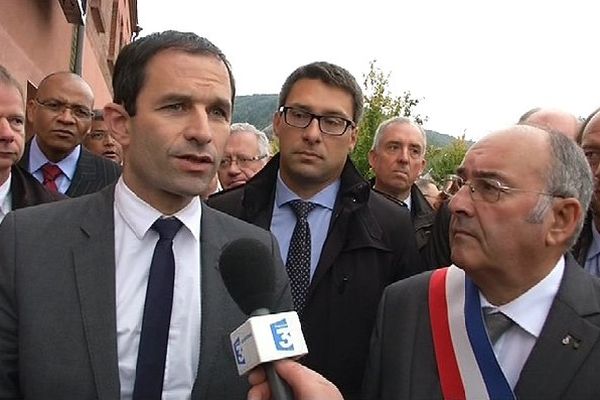 Benoit Hamon - Nouzonville (08) le 11/10/2013