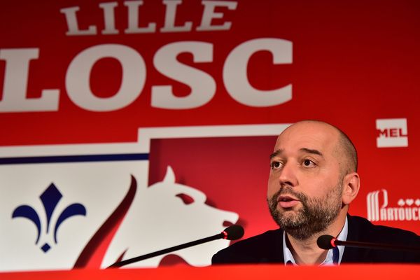 Gérard Lopez, le président du LOSC.