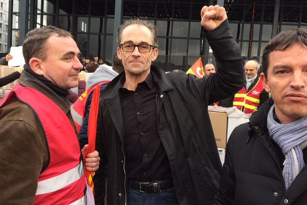 Le manifestant du "mur de parpaing" relaxé par le tribunal correctionnel de Nantes le 20 février 2018