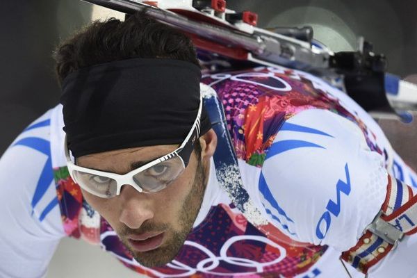 Martin Fourcade à Sotchi