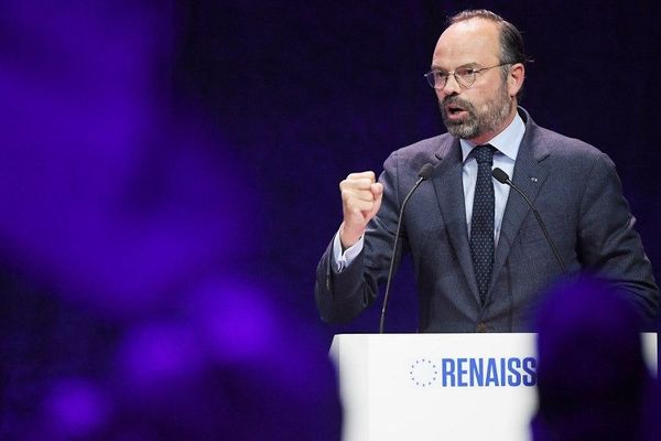 Edouard Philippe, en meeting, le 11 mai 2019