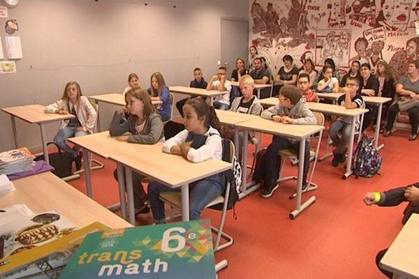 Pour ne pas effrayer les petits nouveaux et leurs parents, la rentrée au collège était réservée aux élèves de 6e ce jeudi dans l'académie de Lille 