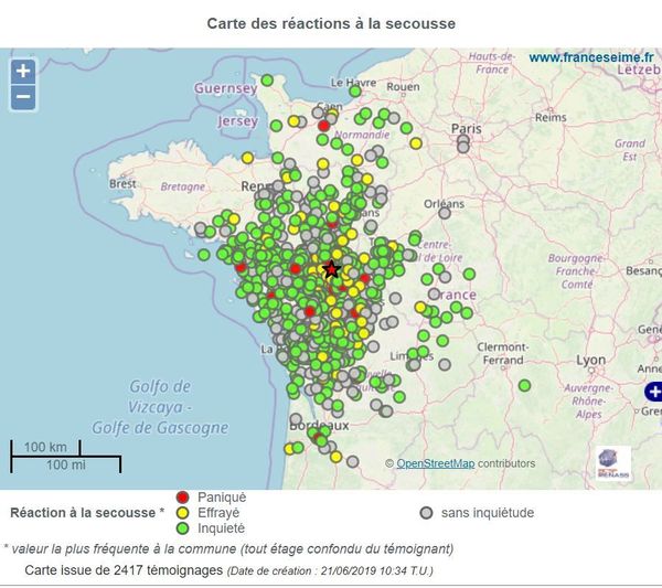 Maine Et Loire Un Seisme De Magnitude 5 2 Ressenti Jusqu En Bretagne