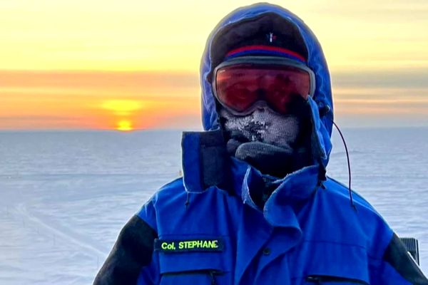 Stéphane Fraize est confronté à des températures comprises entre -25°C et -70°C en Antarctique