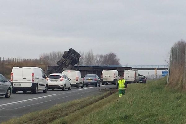 L'A26 est coupée dans le sens Reims-Calais entre Lillers et Béthune