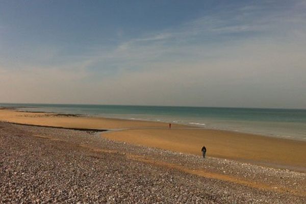 La plage de Quiberville