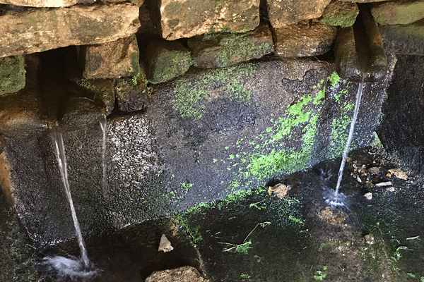 La fontaine de St-Méen à Treignac