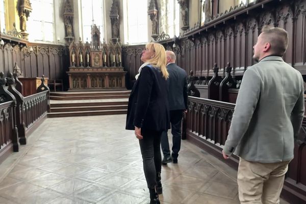 La partie supérieure de la chapelle, vieille de deux cents ans, est menacée d'effonfrement.