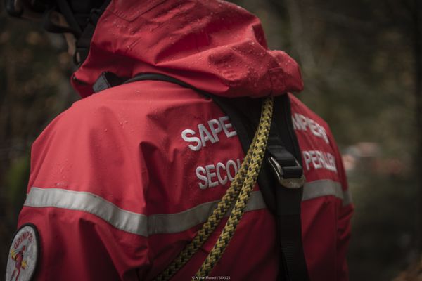 Le groupe d'intervention en milieu périlleux des pompiers du Doubs. Image d'illustration.