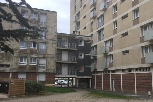 L'appartement du quartier Hauteville où le corps du quinquagénaire a été retrouvé vendredi.