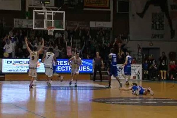 Les Rochelais ont fini par l'emporter au terme d'un match très serré face à Quimper (93-89).