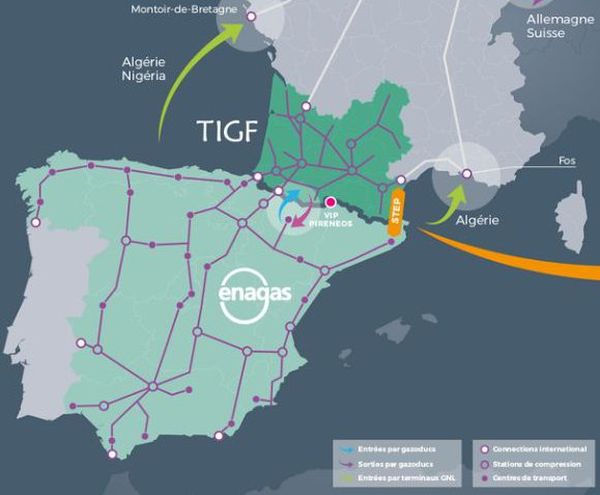 Gazoduc France Espagne 120 Km De Canalisation A Travers Les Pyrenees Orientales