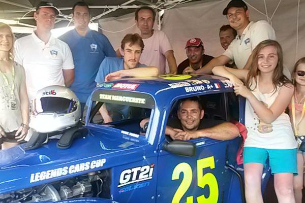 Bruno Chaudet et sa Legend car n°25