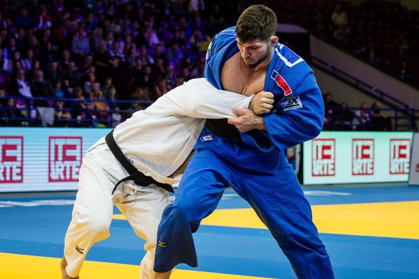 À Budapest, le Dijonnais Cyril Maret s'est incliné face au Letton Jevgenijs Borodavko (le jodoka français ici en bleu lors des championnats d'Europe de Varsovie en avril).