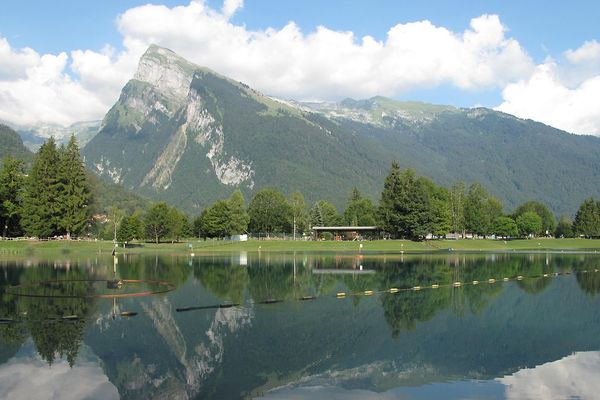 Le lac aux dames à Samoëns en Haute-Savoie