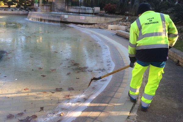 Vague de froid à Périgueux