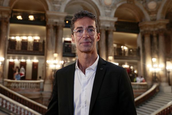 José Martinez nouveau directeur du ballet de l'Opéra, à Paris le 28 octobre 2022.