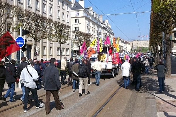 Le défilé du 1er mai à Caen