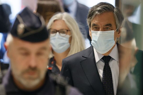 François Fillon et son épouse Penelope le 29 juin 2020