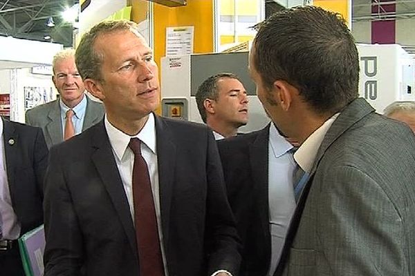 Guillaume Garot - Ministre délégué à l'Agroalimentaire (Foire de Châlons - 02/09/2013)