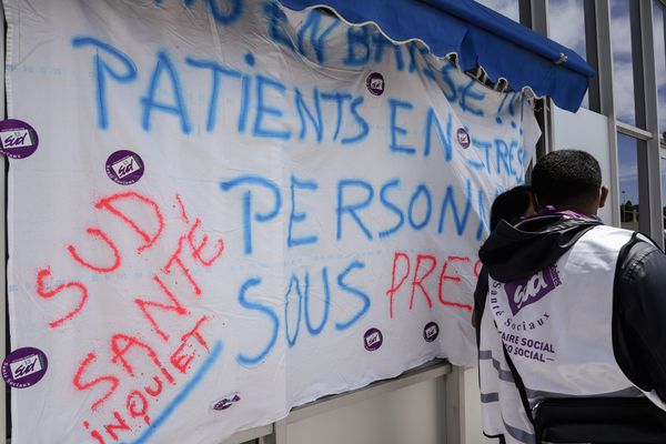 En juin 2020 déjà, le syndicat Sud santé de l'Hôpital Edouard Toulouse alertait sur l'état des services de psychiatrie dans les quartiers Nord de Marseille.