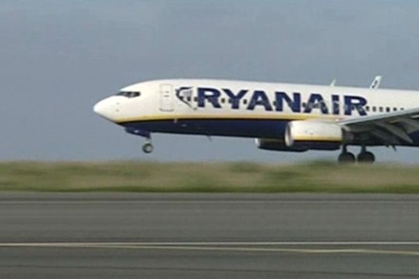 Un avion de la compagnie low cost Ryanair