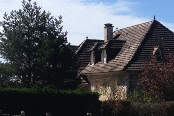 C'est dans cette maison, située sur les hauteurs de Brive que le drame a eu lieu. 