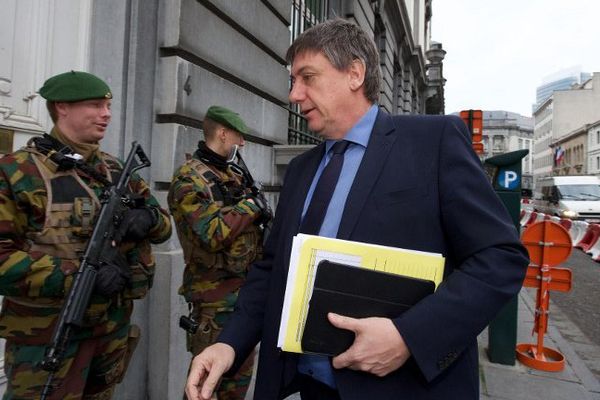 Jan Jambon, ministre de l'Intérieur en Belgique.