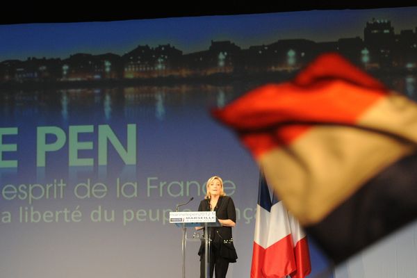 Meeting de Marine Le Pen à Marseille