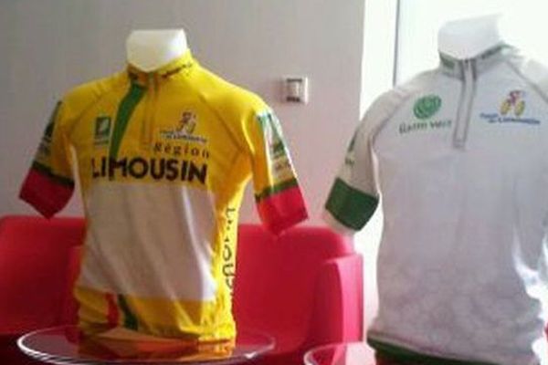 deux des maillots officiels du Tour du Limousin 2015