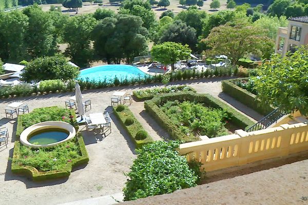 Le domaine de Rochebois, près de Sarlat, seul hôtel-restaurant 5 étoiles du département