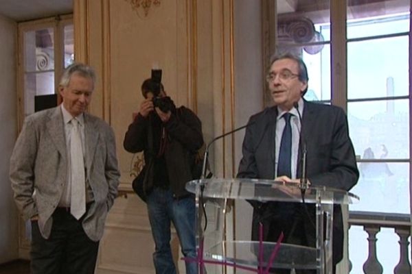 Roland Ries lors des voeux à la presse
