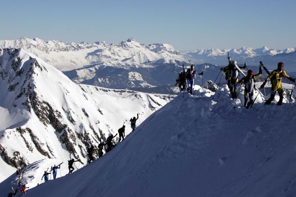 Ski alpinisme: exemple à la Pierra Menta