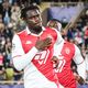 À seulement 18 ans, George Ilenikhena a marqué le deuxième but de sa carrière en Ligue des Champions avec Monaco (ici le 19 septembre).