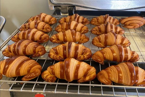 Les croissants au beurre de Raphaël Basaille ont remporté le titre de meilleurs croissants de Franche-Comté, le 12 septembre 2023