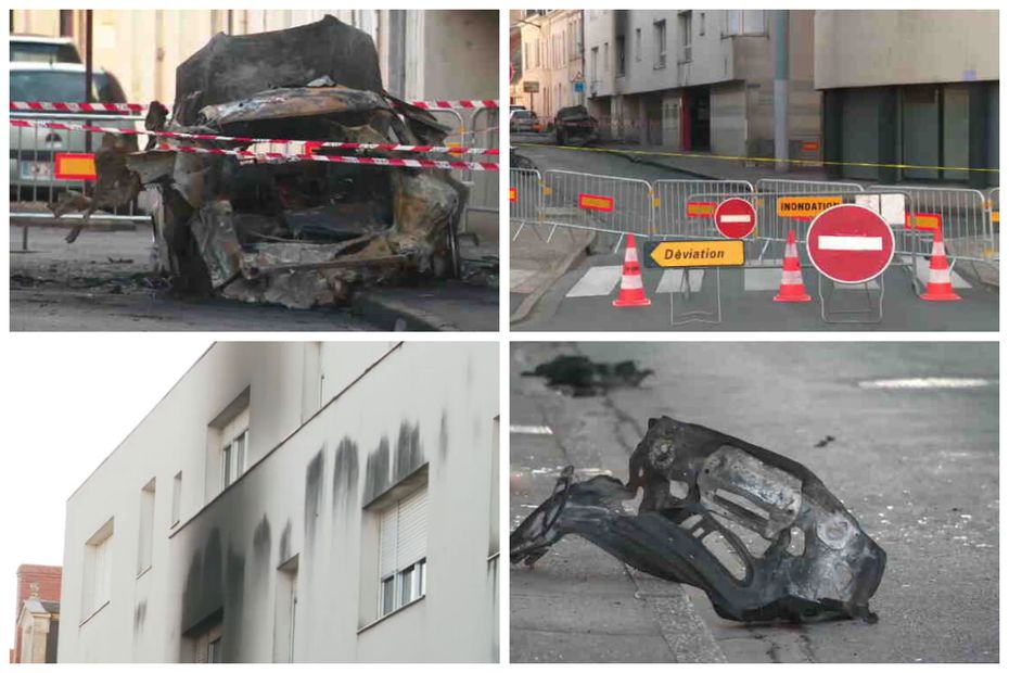 Chateauroux Une Voiture Explose Des Detonations Entendues Dans Le Centre Ville