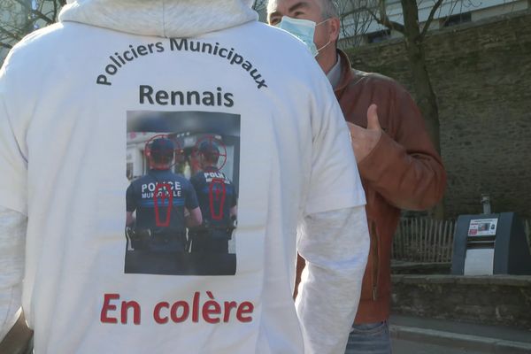 Rennes : les policiers municipaux qui se disent insuffisamment armés se mettent en grève