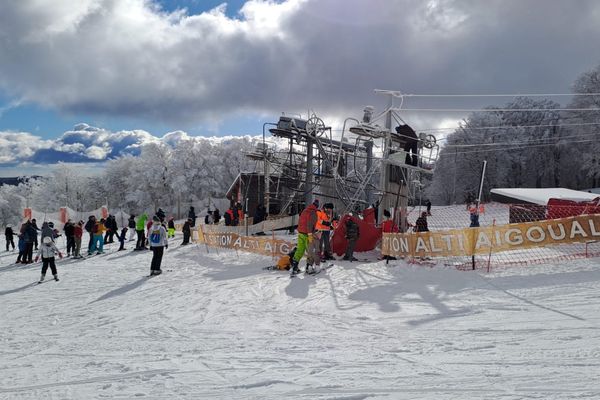 La station de ski cévenole était ouverte en janvier 2023.