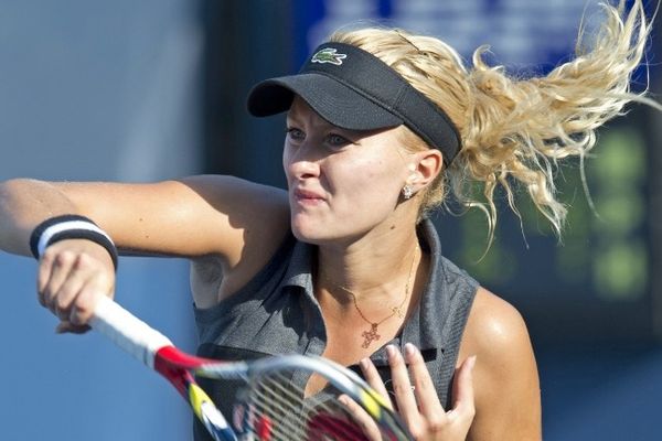 Kristina Mladenovic au tournoi de l'US Open de New-York le 29 août 2012