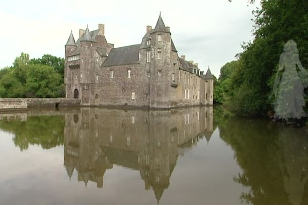 Le château de Trecesson dans la forêt de Brocéliande serait le plus hanté de Bretagne