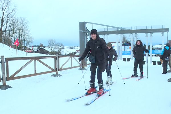 La neige et les skieurs au rendez-vous.