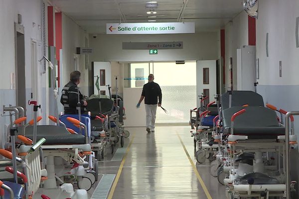 Le service des Urgences du CHU de Nice ce vendredi 20 décembre 2024.