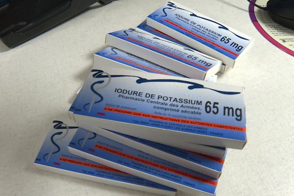 En Gironde, seuls les personnes vivant à moins de 20km de la centrale de Blaye peuvent se voir délivrer ces pastilles d'iode.