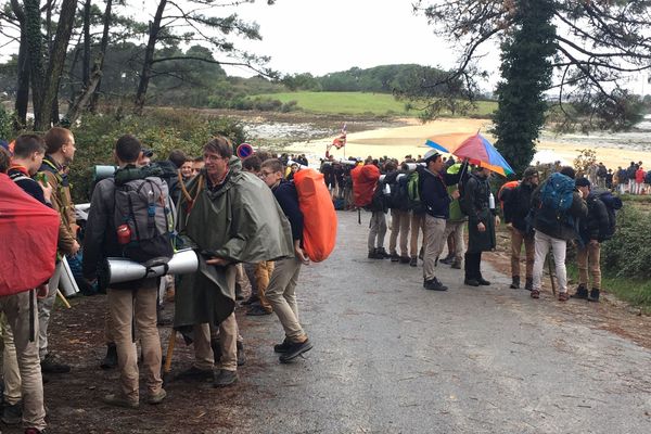 Les Scouts Unitaires de France profitent du Morbihan