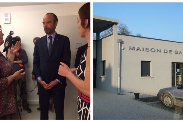 Le Premier Ministre, Edouard Philippe a rencontré le personnel de la maison de santé de Sancoins dans le Cher dans le cadre de sa visite de 3 jours dans le département. Un département qui souffre du fléau de la désertification médicale. 