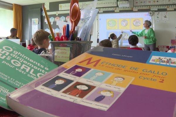 Dans l'école d'Uzel, les enfants apprenent le Gallo 45 minutes par semaine