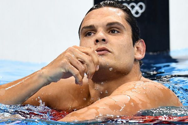 Florent Manaudou médaille d'argent au JO de Rio 2016