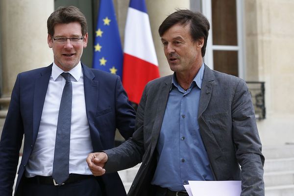 Pascal Canfin et Nicolas Hulot en 2015