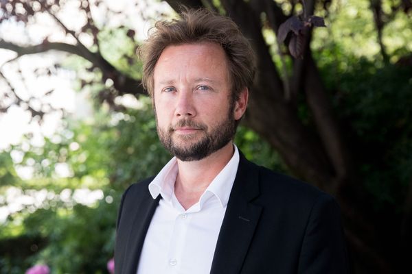 Boris Vallaud à son arrivée à l'Assemblée Nationale en juin 2017