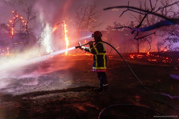 Un homme d'une trentaine d'années a été interpellé dimanche 15 septembre à proximité d'un incendie au sud de Perpignan.